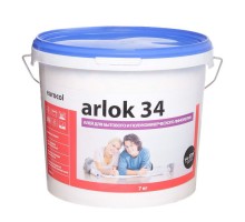 Клей водно-дисперсионный 7 кг. Arlok 34