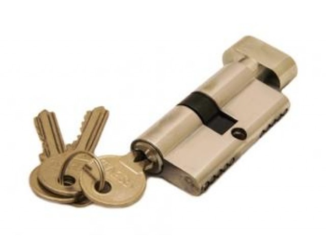 Ключевой цилиндр Arsenal R6-3-60мм PC-S ключ/завертка хром TURDUS