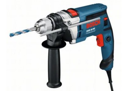 Дрель ударная Bosch GSB 16 RE, 750 Вт, БЗП13 мм, 0-2800 об/мин, 2,2 кг