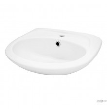 Умывальник с пьедесталом 55 Santek Бриз белый 1WH110460 (пьедестал 1WH110595)