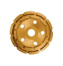 Чашка алмазная зачистная 125 х 22,2 мм, двухрядная, Matrix 