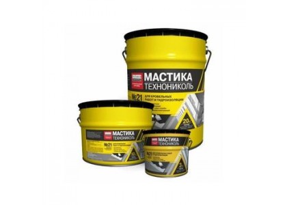 Мастика кровельная ТехноНиколь №21 Техномаст 20кг ( t от-20 до+30 )