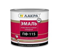 Эмаль ПФ-115 Лакра красный 2,8 кг Л-С