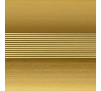 Узкий стык 25 мм 0,9 золото 