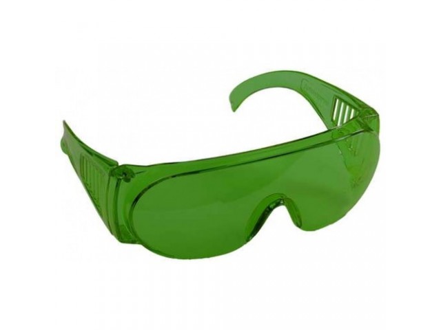 Очки защитные с боковой вентиляцией, зеленые, Stayer