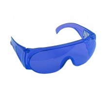 Очки защитные с боковой вентиляцией, голубые, Stayer