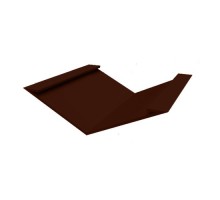 Ендова нижняя 200*200*2000мм (8017) шоколад
