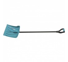 Лопата для уборки снега пластмассовая 460 х 335 мм, LUXE COLOR LINE стальной черенок с ручкой, Palisad