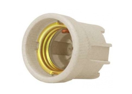 Патрон электрический Е27 подвесной 4А 250В керамический