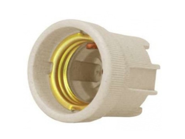 Патрон электрический Е27 подвесной 4А 250В керамический