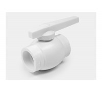 Кран шаровый полипропиленовый PP-R D63