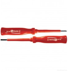 Отвертка шлицевая SL5,5 x 125 мм, диэлектрическая до 1000 В, Fit