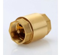 Клапан обратный пружинный ДУ32 латунь