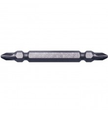 Биты двухсторонние 65 мм PH2/2РН CrMo сталь S2, 1 шт, Fit (10 шт/уп)