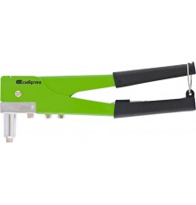 Заклепочник 270 мм, переставной 0-90 градусов, заклепки 2,4/3,2/4,0/4,8 мм, Сибртех	