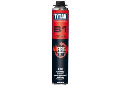 Монтажная пена професс TYTAN В1 огнестойкая 750 мл