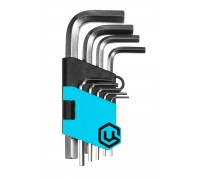 Набор ключей шестигранных 1,5-10 мм, короткие, 9 шт ЦИ