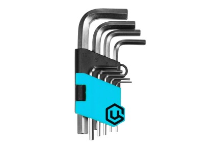 Набор ключей шестигранных 1,5-10 мм, короткие, 9 шт ЦИ