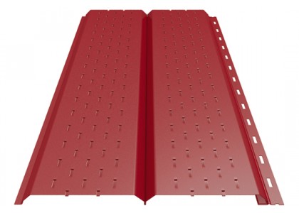 Софит Lбрус 15*333*3000мм (3005) красное вино 0,5мм