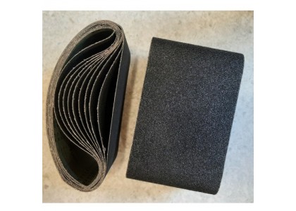 Лента шлифовальная 200х750мм Карбид кремния черная р 100