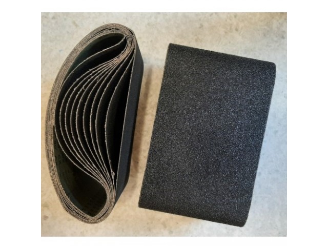 Лента шлифовальная 200х750мм Карбид кремния черная р 100