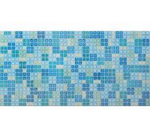 Панель ПВХ Мозаика Блик синий бс1 955*480*0,4 мм (упак 30шт)