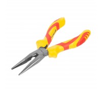 Тонкогубцы 180 мм, двухкомпонентные рукоятки, Fine