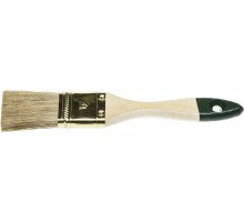 Кисть плоская  38 мм, смешанная щетина, деревянная ручка, Stayer, lasur-standart