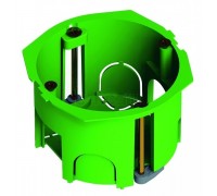 Коробка установочная 68x45мм HEGEL пластиковые лапки КУ1201