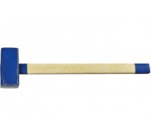 Кувалда 10000 г, деревянная удлиненная ручка, Сибин