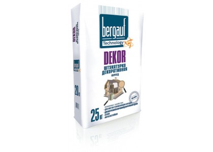Штукатурка Бергауф DEKOR Короед 25 кг декоративная (56)