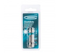 Биты крестовые PH2 х 50 мм, 2 шт, S2, Gross