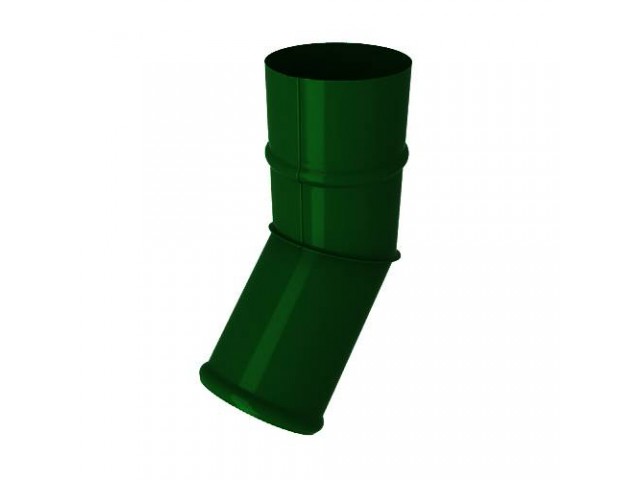 ВД Колено сливное (отмет) D150 мм 6005 зеленый мох Водолей