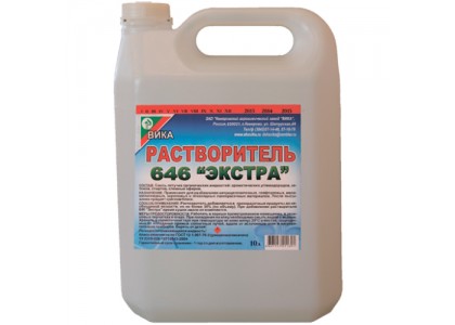 Растворитель 646 Экстра канистра 10 л (8,5 кг)