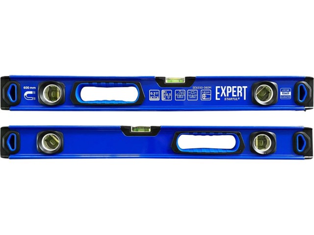 Уровень 600 мм Expert Startul магнитный. сверхпрочный, фрез. поверхность