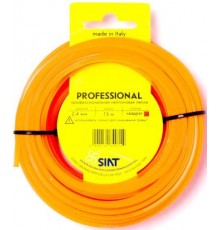 Леска для триммера 2,4ммх15м Professional квадрат Siat