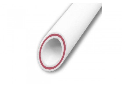 Труба полипропиленовая PP-R GF D63 (PN25) армированная стекловолокном (4м)