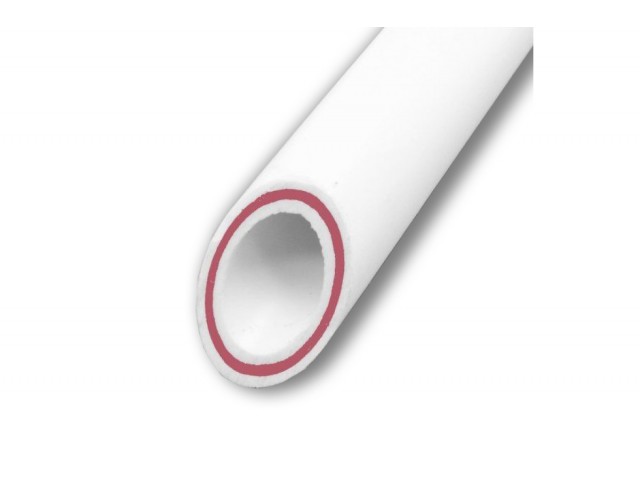 Труба полипропиленовая PP-R GF D63 (PN25) армированная стекловолокном (4м)