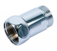 Переходник прямой для полотенцесушителя 1ВР*1/2НР хром 731SCH1004