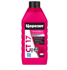 Грунтовка Церезит СT-17 1 л глубокого проникновения морозостойкая (PRO)