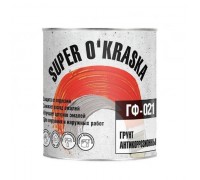 Грунтовка ГФ-021 серая 0,9 кг Лакра Super okraska