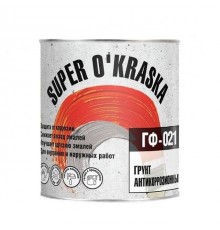 Грунтовка ГФ-021 серая 0,9 кг Лакра Super okraska