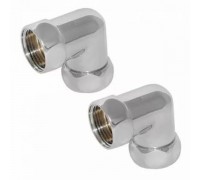 Переходник угловой для полотенцесушителя 1г*3/4г хром 740SCH1005