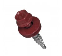 Саморез 4,8х35мм RAL 3011 (коричнево-красный)