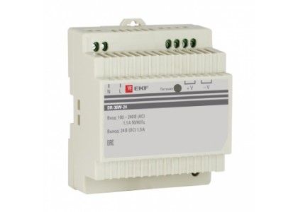 Блок питания 24 V 30 W 