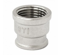 Муфта переходная 20х15 никелированная ВР-ВР