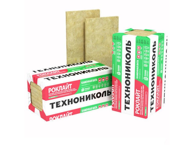 Утеплитель РОКЛАЙТ 1200х600х100мм (0,288м3) плотность 35 кг/м3 (упак4шт)/24