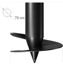 Винтовая свая СВЛШ 76*3,5*1500 мм
