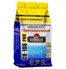 Гидроизоляция Геркулес GH-106 Аква-Стоп 5 кг (п/э пакет) 144)