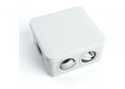 Коробка распределительная ОП 100х100х50мм 6 вводов GE41255